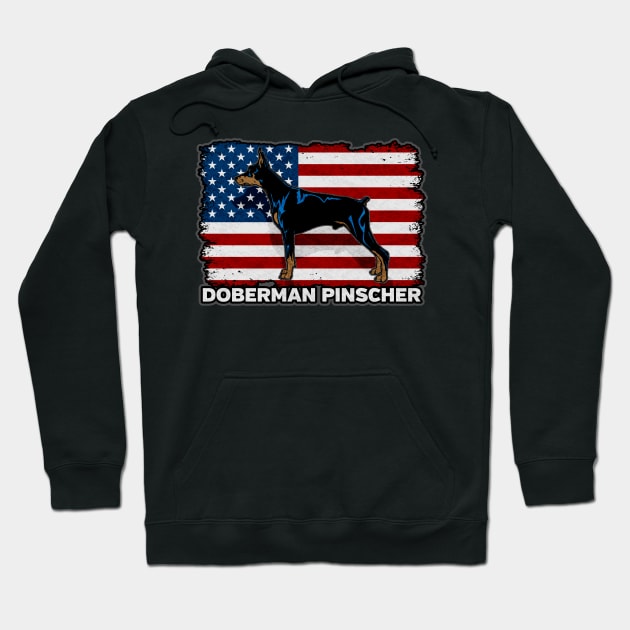 Doberman Pinscher Hoodie by RadStar